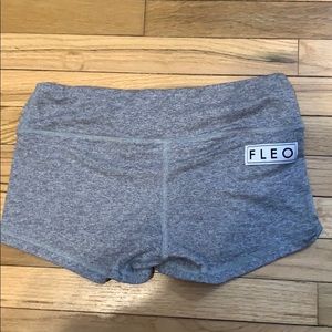 Fleo shorts- heather gray- worn once